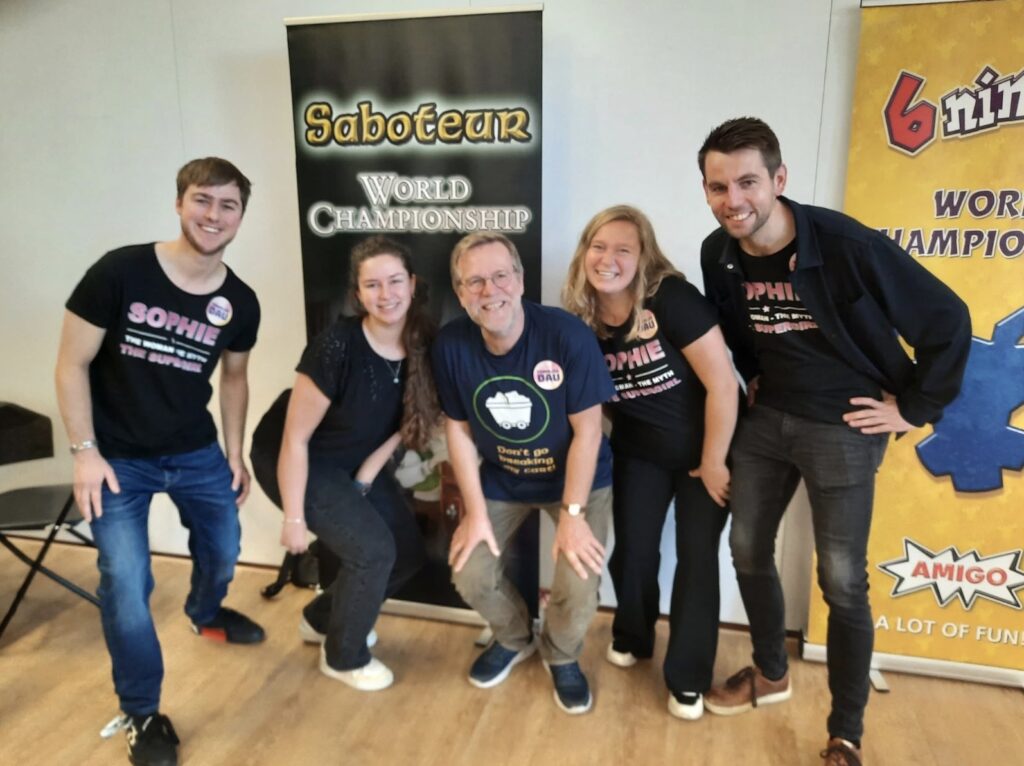 Frederic Moyersoen at the 2025 Saboteur World Championship.