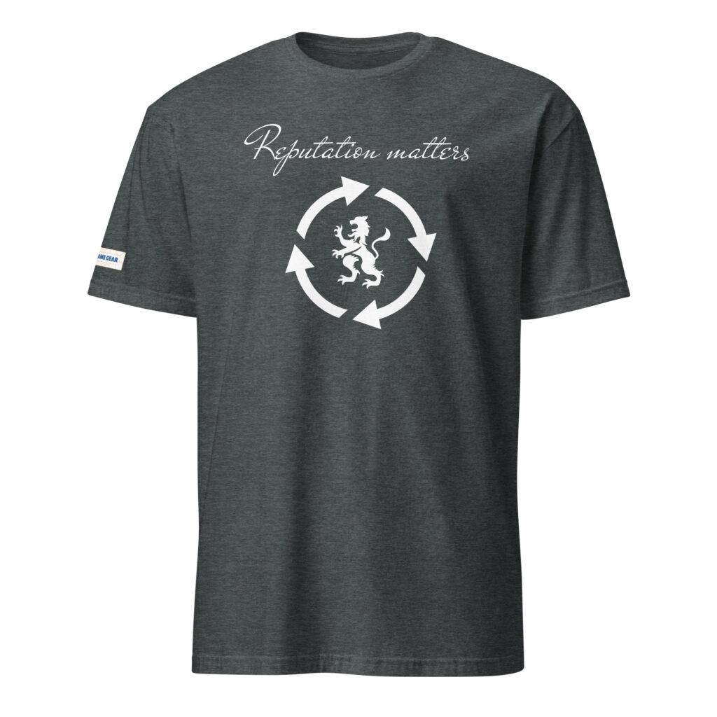 Obsession board game t-shirt with elegant strategy game design